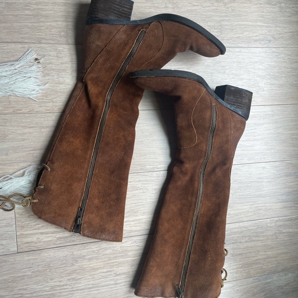 BORN | Suede knee high boots - Picture 2 of 10